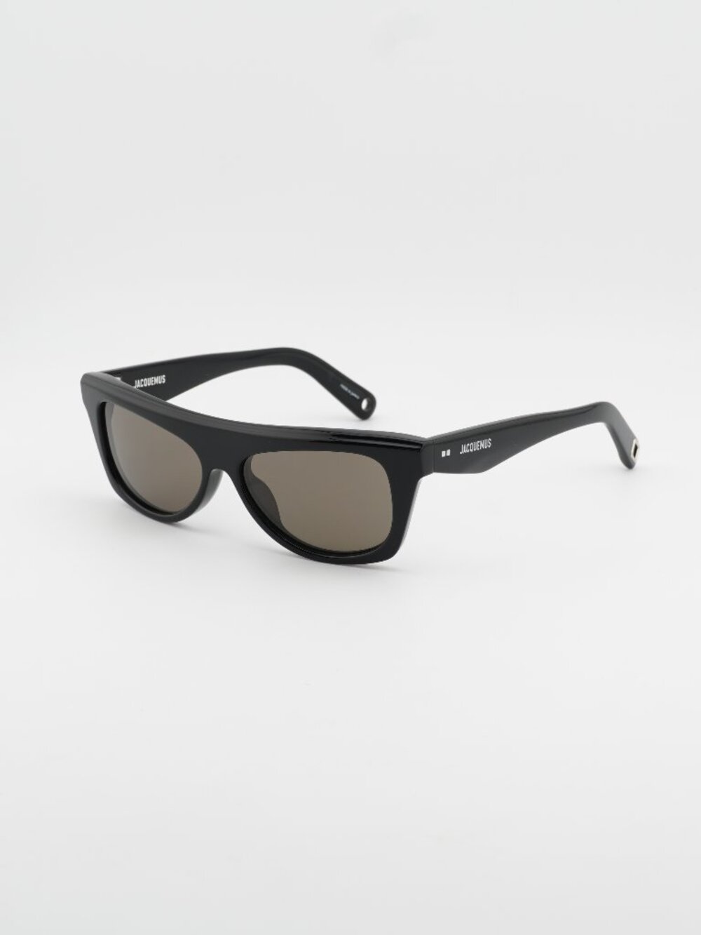 Jacquemus PINA JAC/58 C1 Sunglasses Black Cat Eye Frame, Grey Lenses